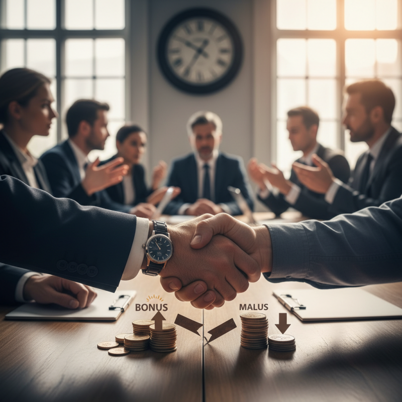 Illustration of Comment sanctionner les entreprises qui abusent des contrats de moins de 3 mois? Le bonus-malus actuel ne contente personne et le patronat et les syndicats vont négocier à nouveau