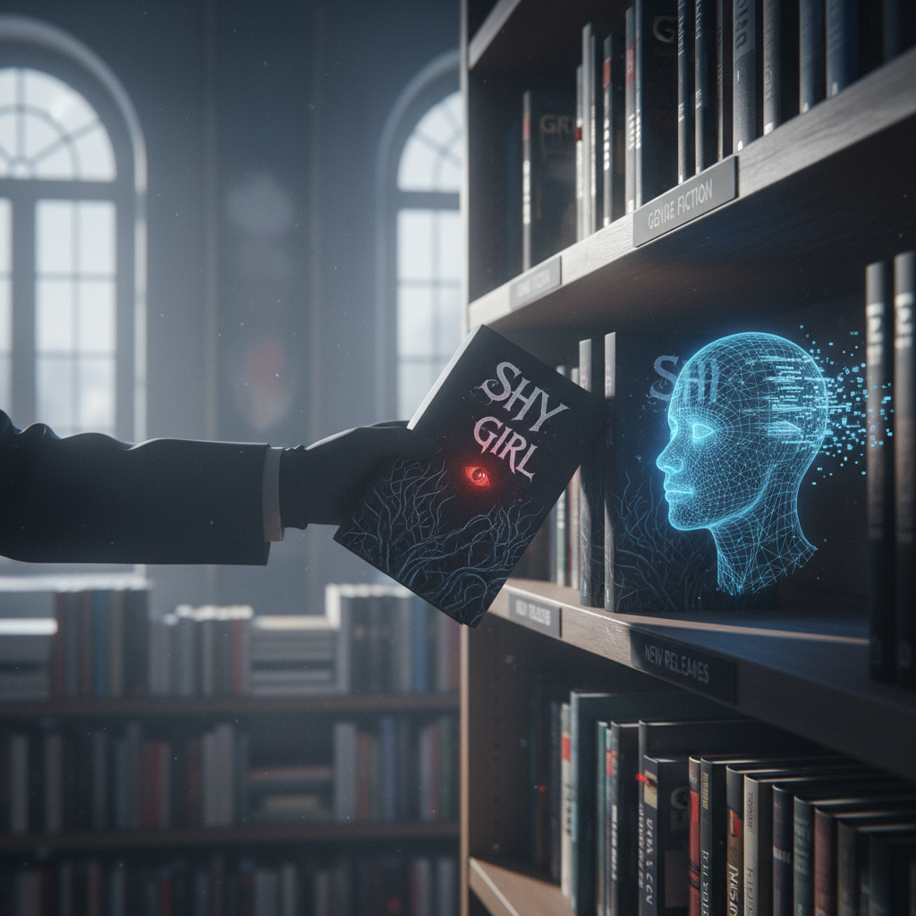 Illustration of Éditeur retire le roman d’horreur « Shy Girl » en raison de préoccupations liées à l’IA
