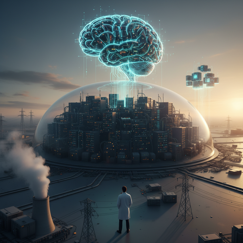 Illustration of Et si l'IA consommait moins d'énergie que Google ? - Korben