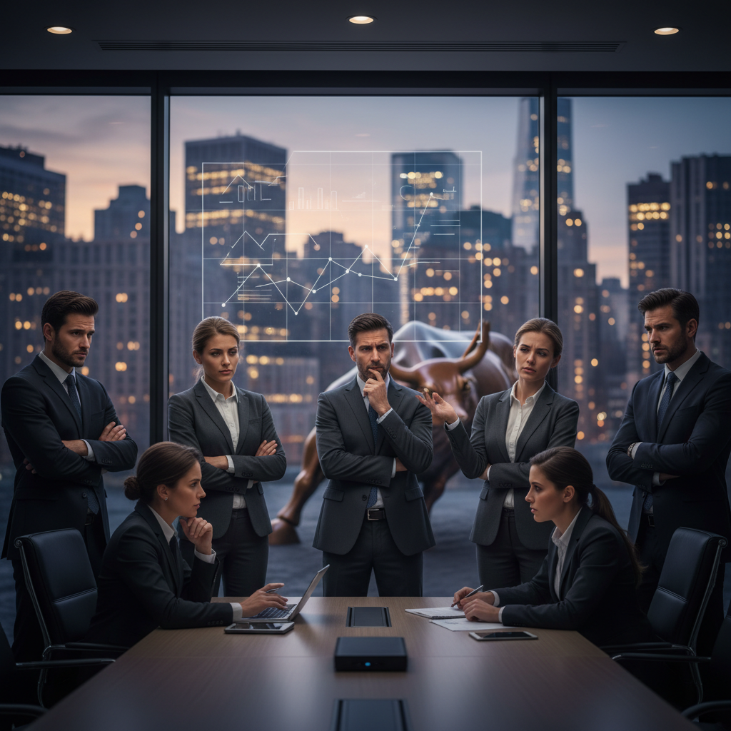 Illustration of Pourquoi Wall Street n’a pas été convaincu par la grande conférence de Nvidia