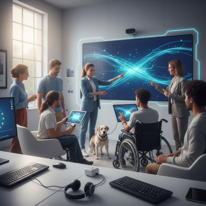 Illustration of Accessibilité numérique : ce que la directive européenne change vraiment pour les organismes de formation - Digiformag