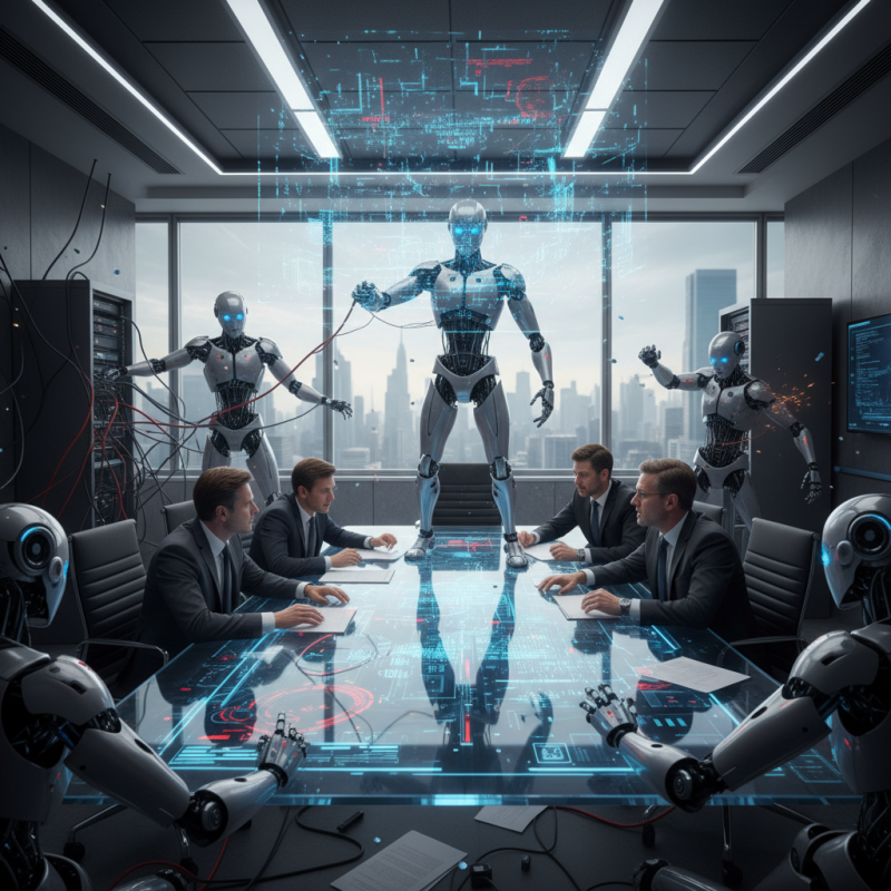 Illustration of Meta rencontre des difficultés avec des agents d'IA déviants