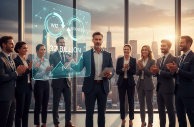 Illustration of Un investisseur de Wiz dévoile le rachat par Google de 32 milliards de dollars