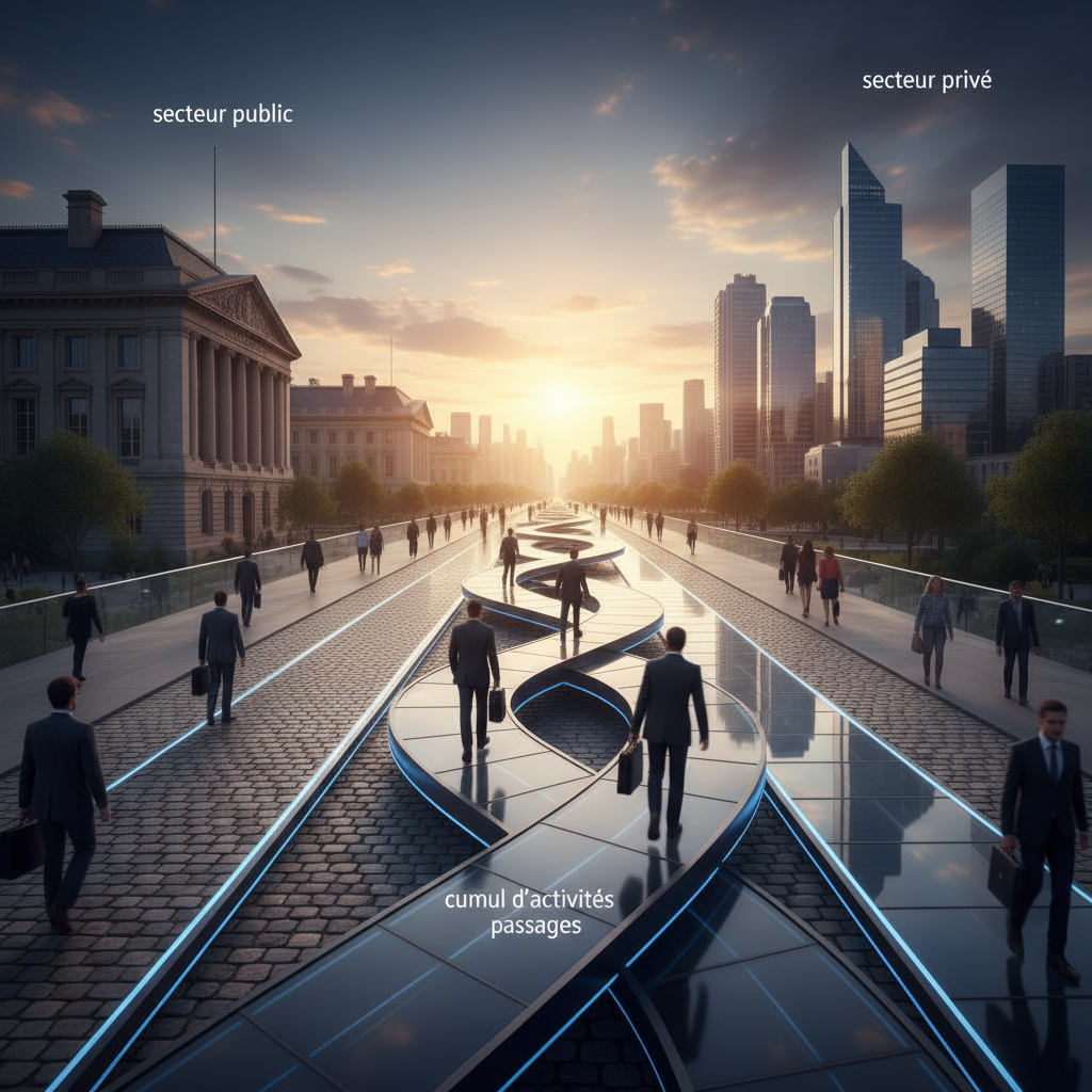 Illustration of Le cumul d’activités et les passages entre les secteurs public et privé | Le portail de la fonction publique