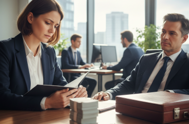 Illustration of Son prédécesseur gagnait 50.000 euros de plus qu'elle mais elle n'était "pas à l'aise" pour en parler à son supérieur : pourquoi les femmes osent moins que les hommes négocier leur salaire