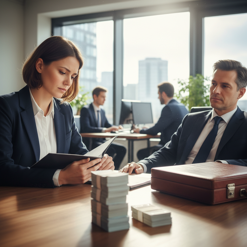 Illustration of Son prédécesseur gagnait 50.000 euros de plus qu'elle mais elle n'était "pas à l'aise" pour en parler à son supérieur : pourquoi les femmes osent moins que les hommes négocier leur salaire