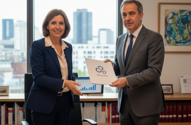 Illustration of Cabinet du ministre du Travail : Cécile Bertrand succède à Mikael Charbit en tant que conseillère formation - Centre Inffo