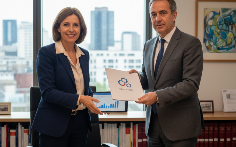 Illustration of Cabinet du ministre du Travail : Cécile Bertrand succède à Mikael Charbit en tant que conseillère formation - Centre Inffo