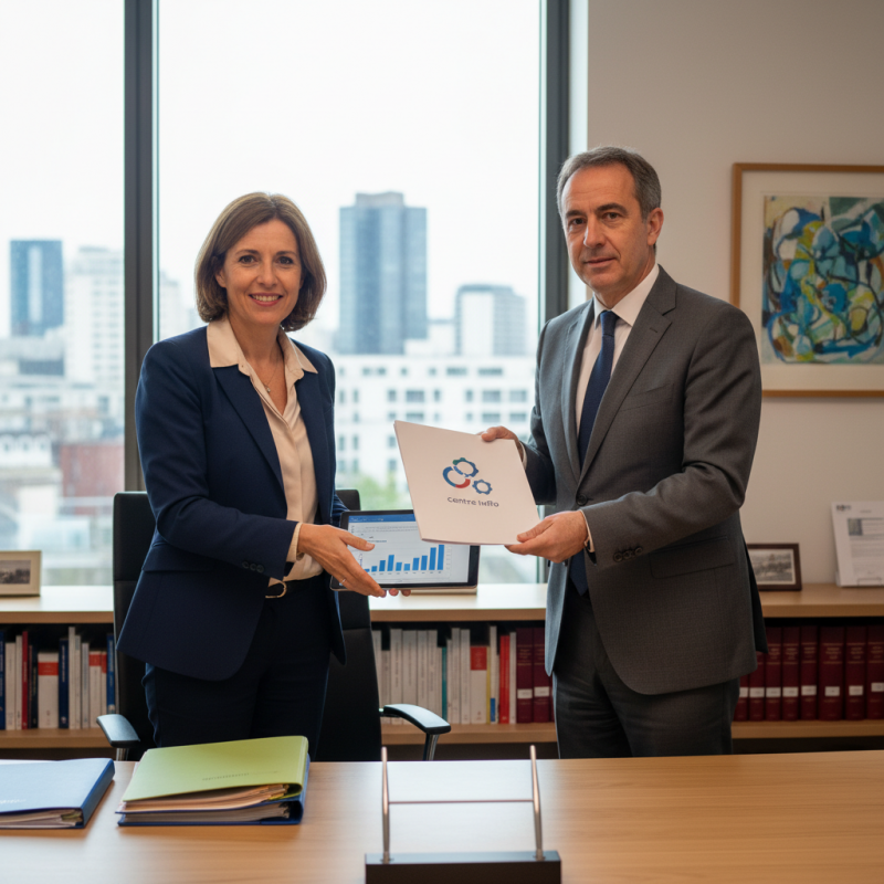 Illustration of Cabinet du ministre du Travail : Cécile Bertrand succède à Mikael Charbit en tant que conseillère formation - Centre Inffo