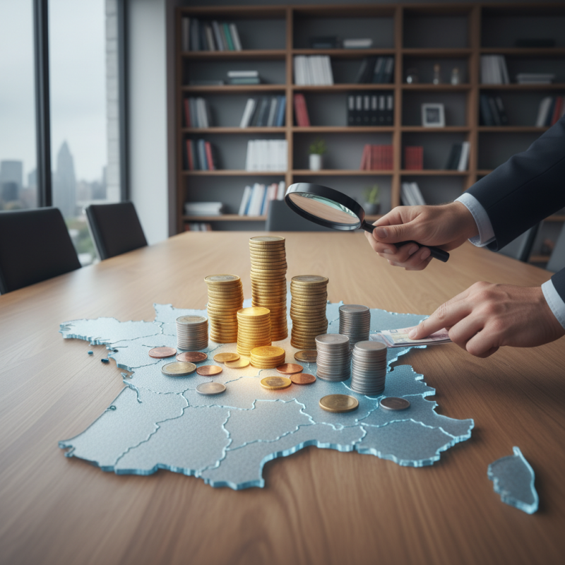 Illustration of Salaire RH : quelles disparités selon les régions en France ?