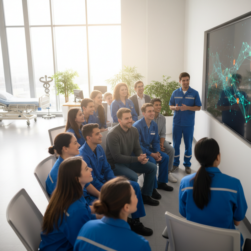 Illustration of Opco Santé : presque un salarié sur deux relevant de son périmètre formé en 2024 - Centre Inffo