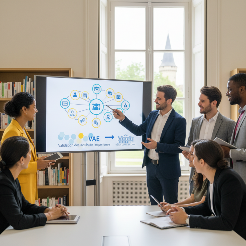 Illustration of La Région Centre-Val de Loire lance une expérimentation sur la VAE pour les primo-arrivants - Centre Inffo