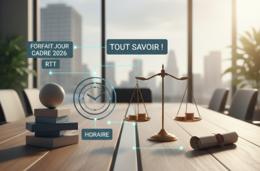 Illustration of Forfait jour cadre 2026 : RTT, horaire, salaire, contrat... Tout savoir !