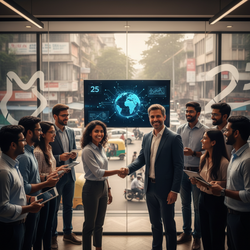 Illustration of Mercor, concurrent de Deccan AI, lève 25 millions de dollars et recrute des experts en Inde