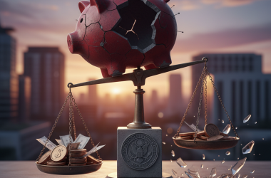 Illustration of Un déficit de 2,1 milliards d'euros: les comptes de l'assurance chômage attendus dans le rouge en 2026, l'Unédic pointe la responsabilité des ponctions de l'État