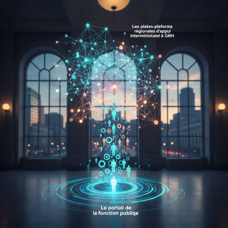 Illustration of Les plates-formes régionales d’appui interministériel à la GRH | Le portail de la fonction publique