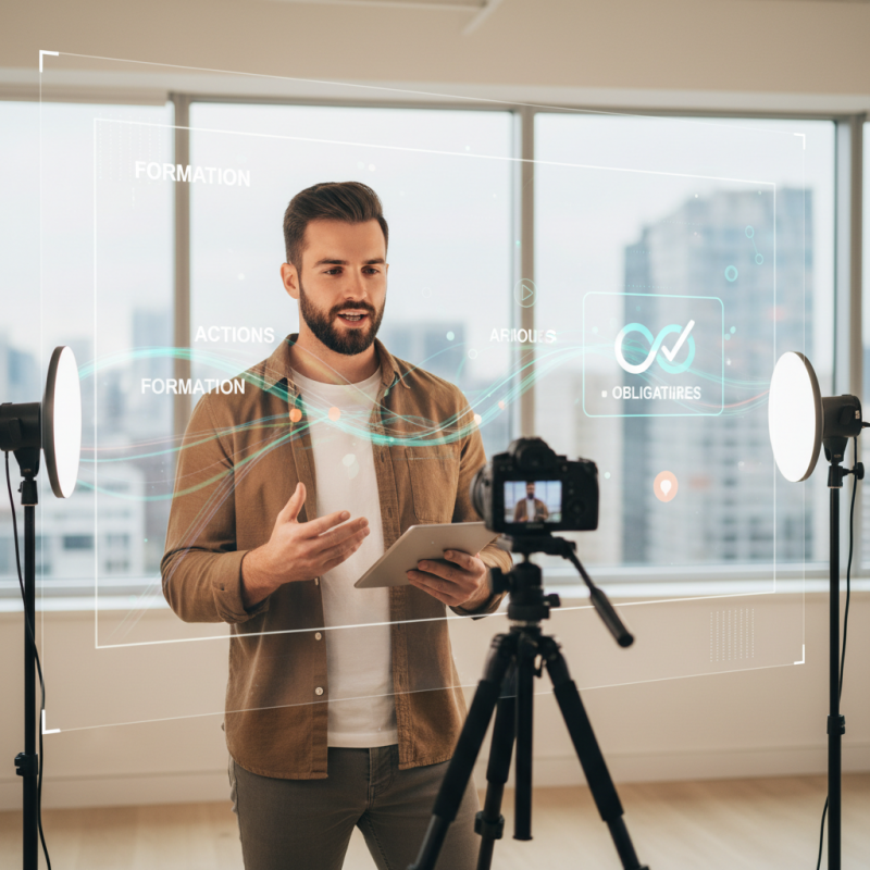 Illustration of Promotion d’actions de formation par un influenceur : mentions obligatoires - Centre Inffo