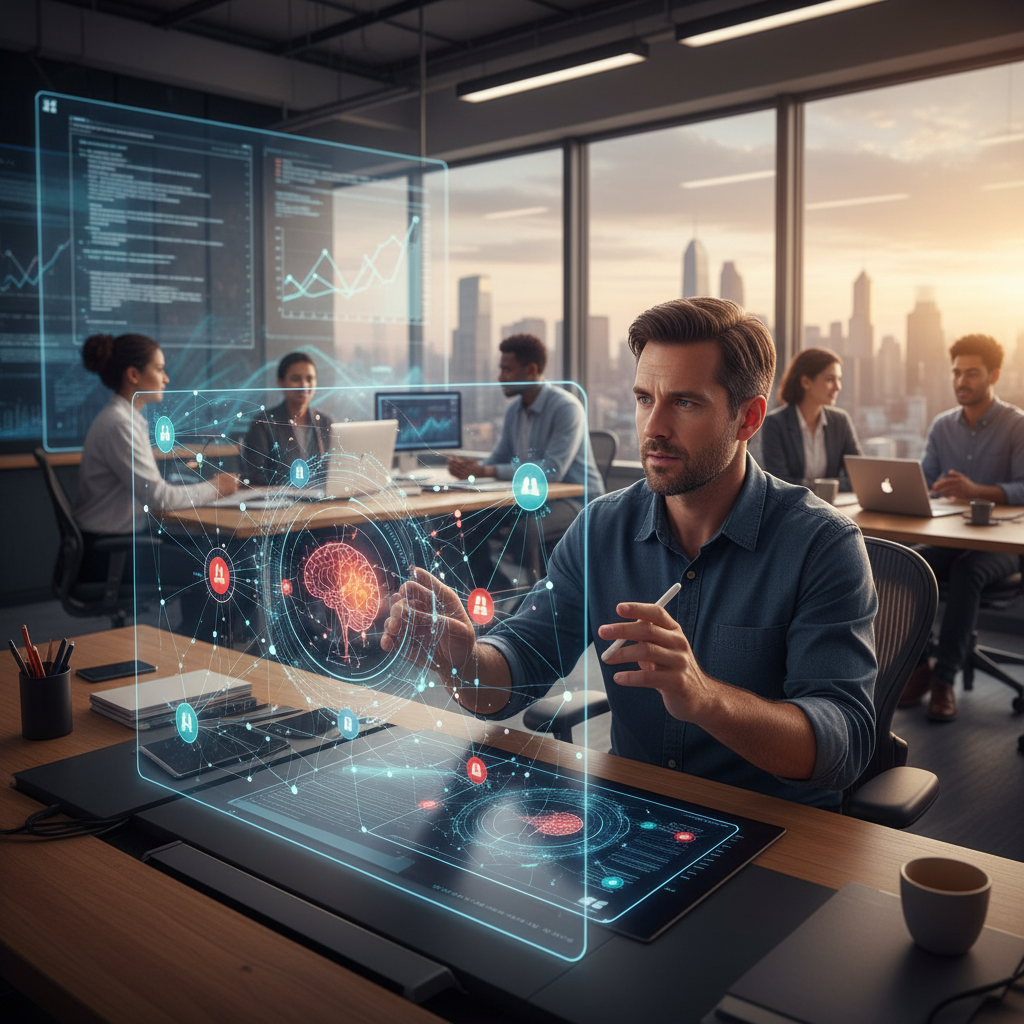 Illustration of L'initié de Facebook construisant la modération de contenu à l'ère de l'IA