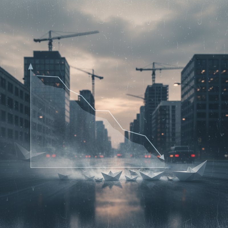 Illustration of Les intentions de recrutement chutent de 6,5% en 2026 selon France Travail, au plus bas depuis 2018 (et les CDD courts seront en plus privilégiés)