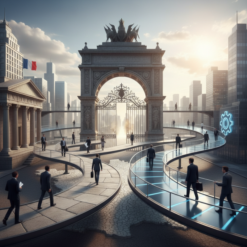 Illustration of Le cumul d’activités et les passages entre les secteurs public et privé | Le portail de la fonction publique