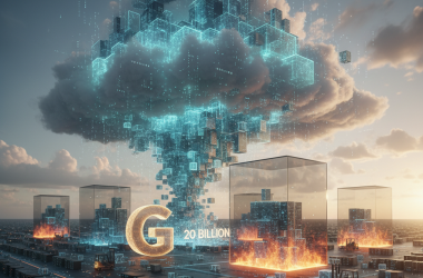 Illustration of Google Cloud dépasse 20 milliards de dollars, mais indique que sa croissance a été limitée par la capacité