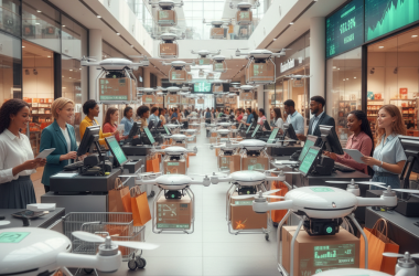 Illustration of Le trafic IA vers les détaillants américains a augmenté de 393 % au premier trimestre, et cela booste également leurs revenus