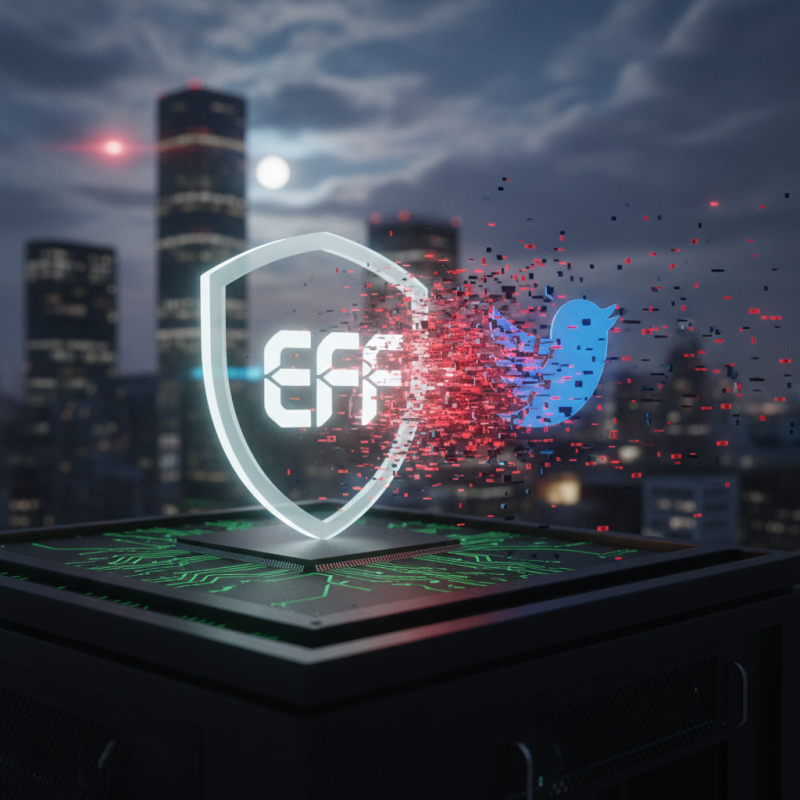 Illustration of Mais pourquoi l'Electronic Frontier Foundation quitte X ? - Korben