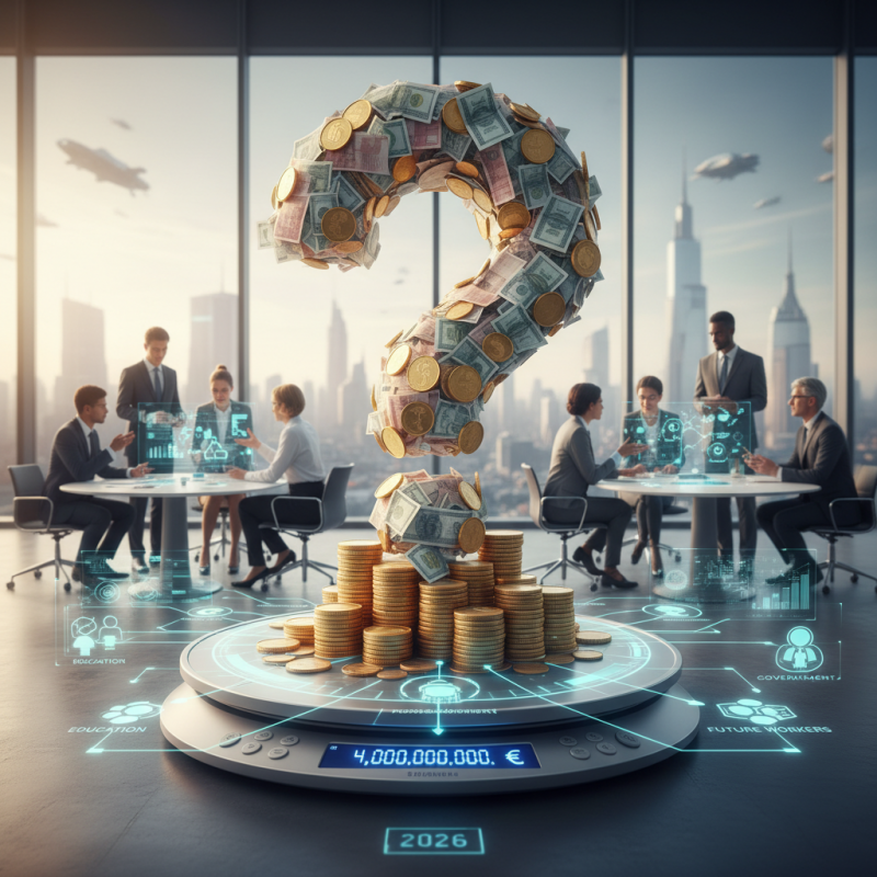 Illustration of La question à 4 milliards : comment est financé l'apprentissage en 2026 ? - Digiformag