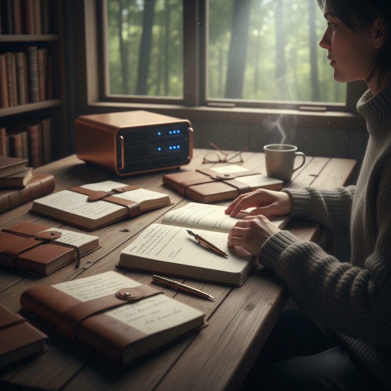 Illustration of TriliumNext Notes - Vos notes, votre serveur, zéro cloud - Korben