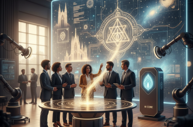 Illustration of Luma lance un studio de production alimenté par l'IA avec Wonder Project axé sur la foi