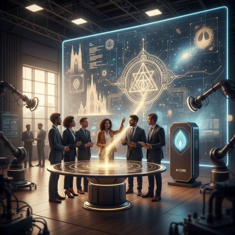 Illustration of Luma lance un studio de production alimenté par l'IA avec Wonder Project axé sur la foi