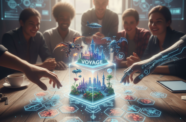 Illustration of AI Dungeon maker Latitude unveils Voyage, a platform for creating AI-powered RPGs