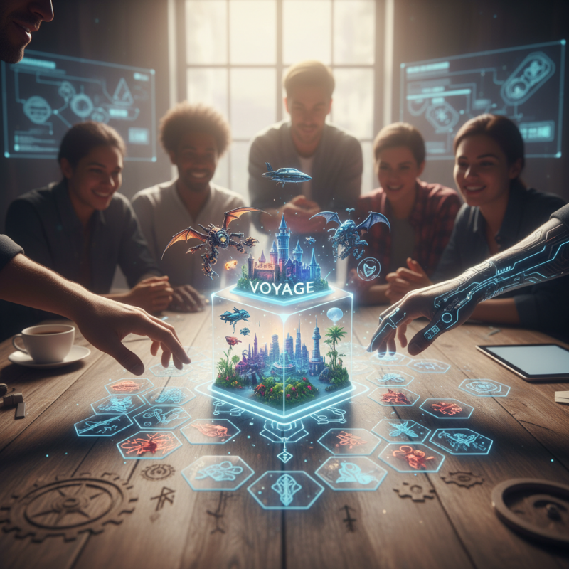 Illustration of AI Dungeon maker Latitude unveils Voyage, a platform for creating AI-powered RPGs