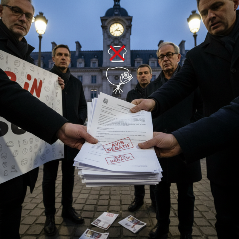 Illustration of "Un texte qui s'attaque à des droits existants": l'ensemble des syndicats a émis un avis négatif au projet de loi du gouvernement visant à autoriser les salariés des boulangeries et fleuristes à travailler le 1er mai