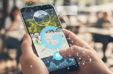 Illustration of Google Maps peut désormais rédiger des légendes pour vos photos grâce à l'IA