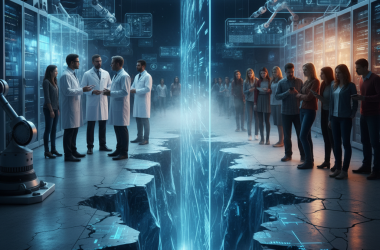 Illustration of Le rapport de Stanford met en lumière le fossé croissant entre les experts en IA et le grand public