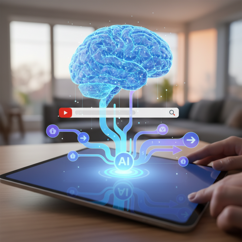 Illustration of YouTube is testing an AI-powered search feature that shows guided answers