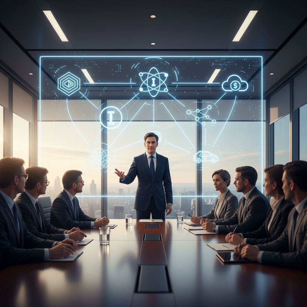 Illustration of Le PDG d'Amazon vise Nvidia, Intel, Starlink, et plus encore dans sa lettre annuelle aux actionnaires