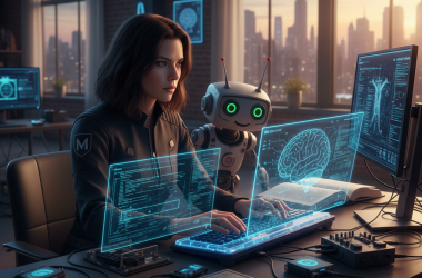 Illustration of MemPalace - Quand Milla Jovovich code de l'IA open source - Korben