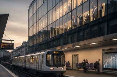 Illustration of Après trois années à perte, la RATP enregistre un bénéfice de 217 millions d'euros en 2025 (tout en transportant toujours moins de voyageurs qu'avant la pandémie)