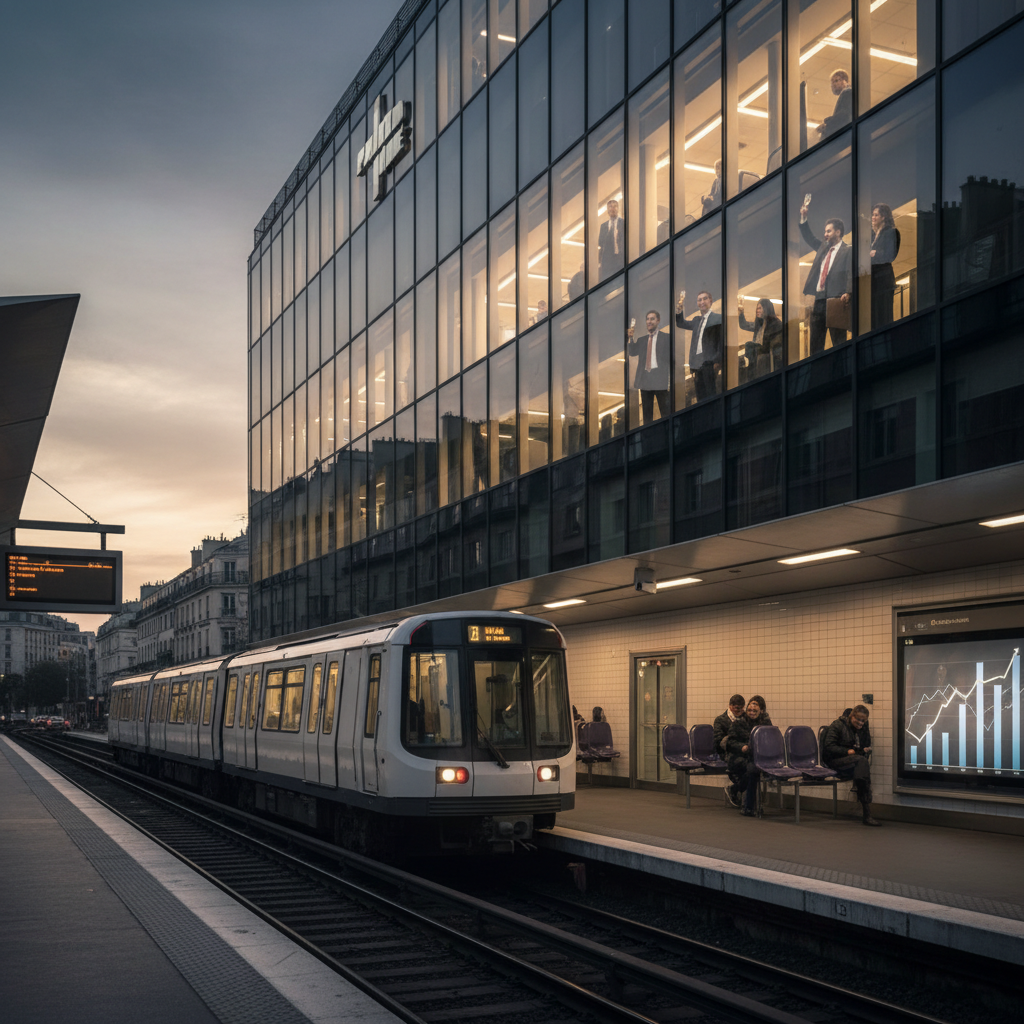 Illustration of Après trois années à perte, la RATP enregistre un bénéfice de 217 millions d'euros en 2025 (tout en transportant toujours moins de voyageurs qu'avant la pandémie)