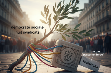 Illustration of Travail le 1er-Mai: huit syndicats demandent à Lecornu de "respecter la démocratie sociale et politique", le gouvernement promet de ne pas "passer en force"