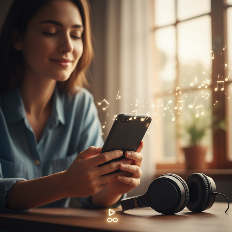 Illustration of Allformusic - Écoutez YouTube écran éteint (et c'est gratuit) - Korben