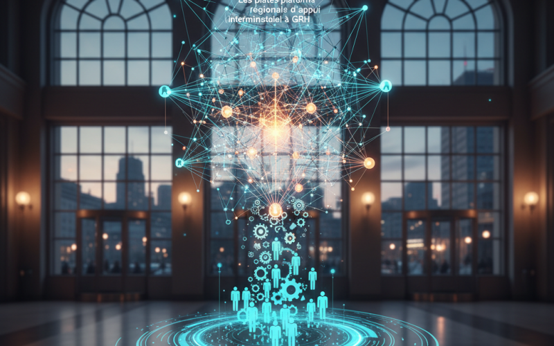 Illustration of Les plates-formes régionales d’appui interministériel à la GRH | Le portail de la fonction publique