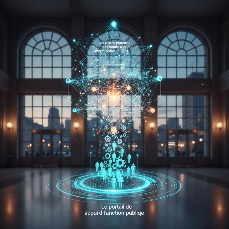 Illustration of Les plates-formes régionales d’appui interministériel à la GRH | Le portail de la fonction publique