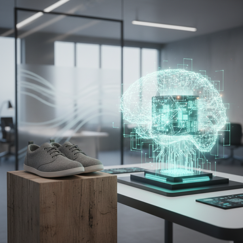 Illustration of Après la vente de sa branche chaussure, Allbirds se tourne vers l'IA