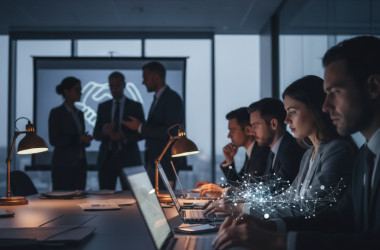 Illustration of De plus en plus de fonctionnaires utilisent "une IA clandestine", le gouvernement veut une négociation avec les syndicats pour définir des règles d'éthique et de souveraineté