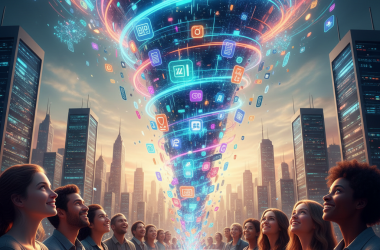 Illustration of Le App Store connaît à nouveau une explosion, et l'IA pourrait en être la cause