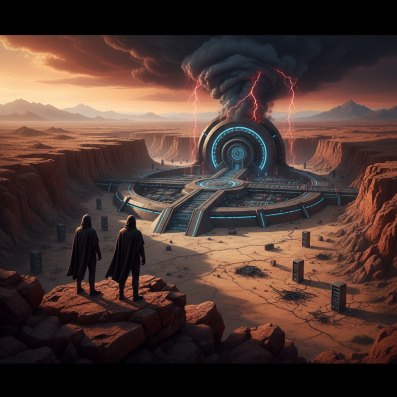 Illustration of L'Iran menace les centres de données d'IA « Stargate »