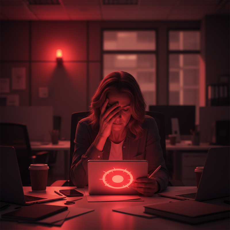 Illustration of Santé mentale des professionnels de la formation : l'alerte rouge est lancée - Digiformag